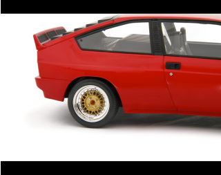Alfa Romeo Sprint 6C Prototipo Autodelta 1982 Rosso alfa Laudoracing 1:18 Resinemodell (Türen, Motorhaube... nicht zu öffnen!)